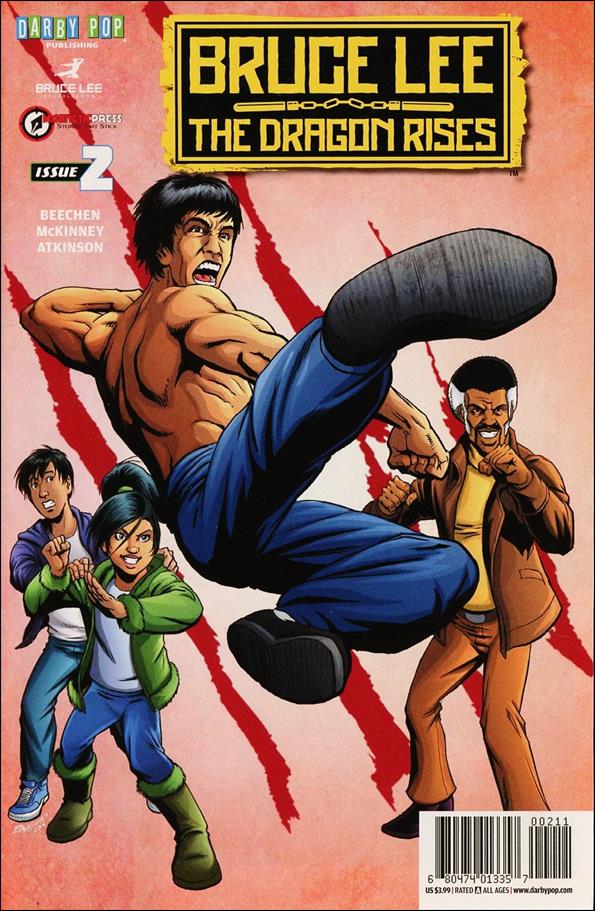 Bruce Lee: The Dragon Rises issue 2 Brandon McKinney Cover