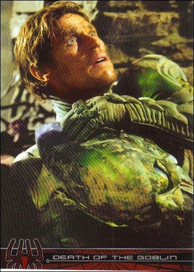Spider-Man: The Movie (Base Set) card 79 Death Of The Goblin