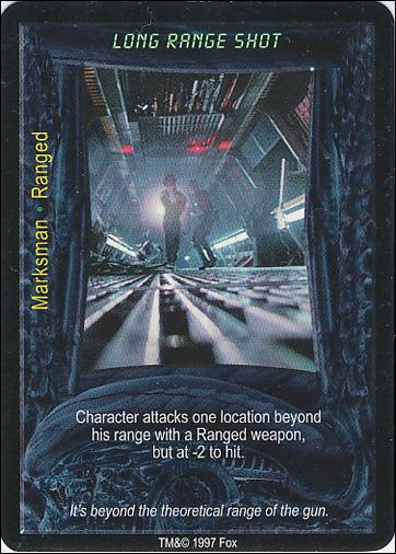 Aliens/Predator (Base Set) card 205 Long Range Shot