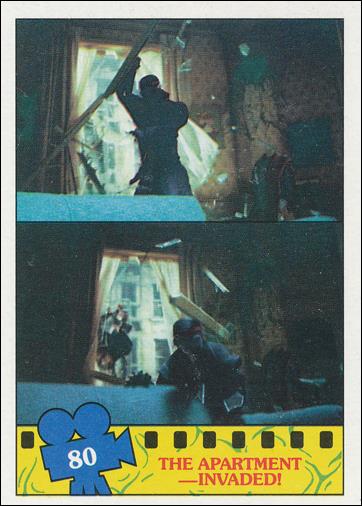 Teenage Mutant Ninja Turtles Movie (Base Set) card 80 The Apartment -- Invaded!
