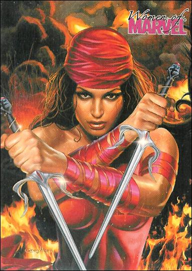 Women of Marvel (Base Set) card 16 Elektra