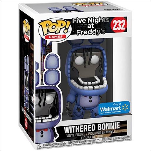 POP! Games figure 232 Withered Bonnie
