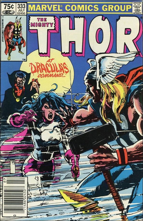 Thor (1966) issue 333-B Canadian Price Cover