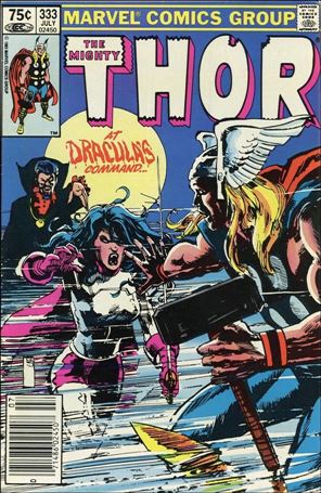 Thor (1966) issue 333-B Canadian Price Cover