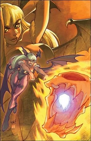 Darkstalkers issue 1-C Joe Madureira Power Foil Cover