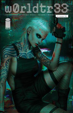 W0rldtr33 issue 3-D Ariel Diaz 1:50 Cover