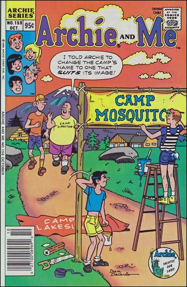 Archie and Me issue 159-B Canadian Price Cover