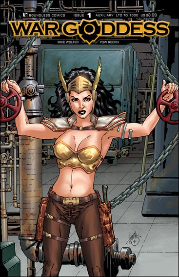 War Goddess issue 1-G Auxiliary Cover 1/1000