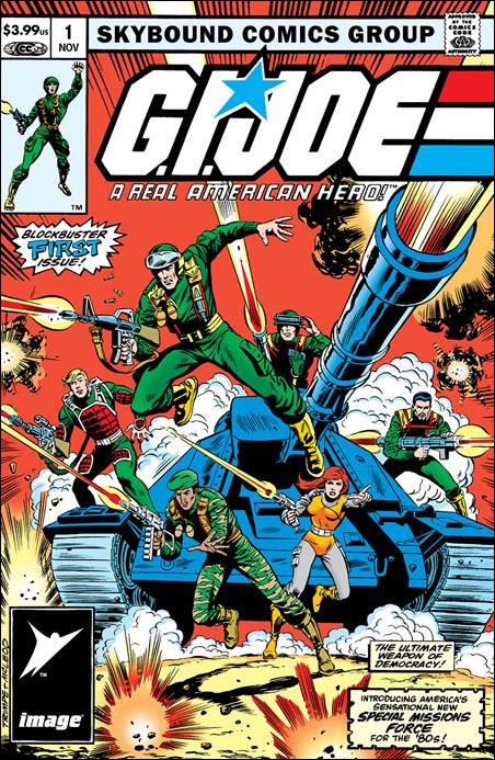 G.I. Joe: A Real American Hero: Larry Hama Cut issue 1 Bob McLeod & Herb Trimpe Cover