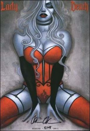 Lady Death: The Rapture issue 1-EA Devilish Edition 1/300 Cover E 1/30