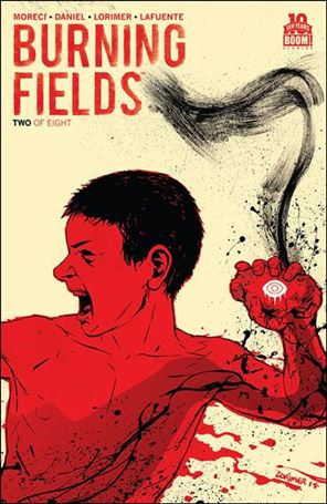 Burning Fields issue 2 Colin Lorimer Cover