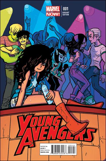 Young Avengers (2013) issue 1-B Bryan Lee O'Malley Cover