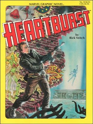 Marvel Graphic Novel issue 10 Heartburst