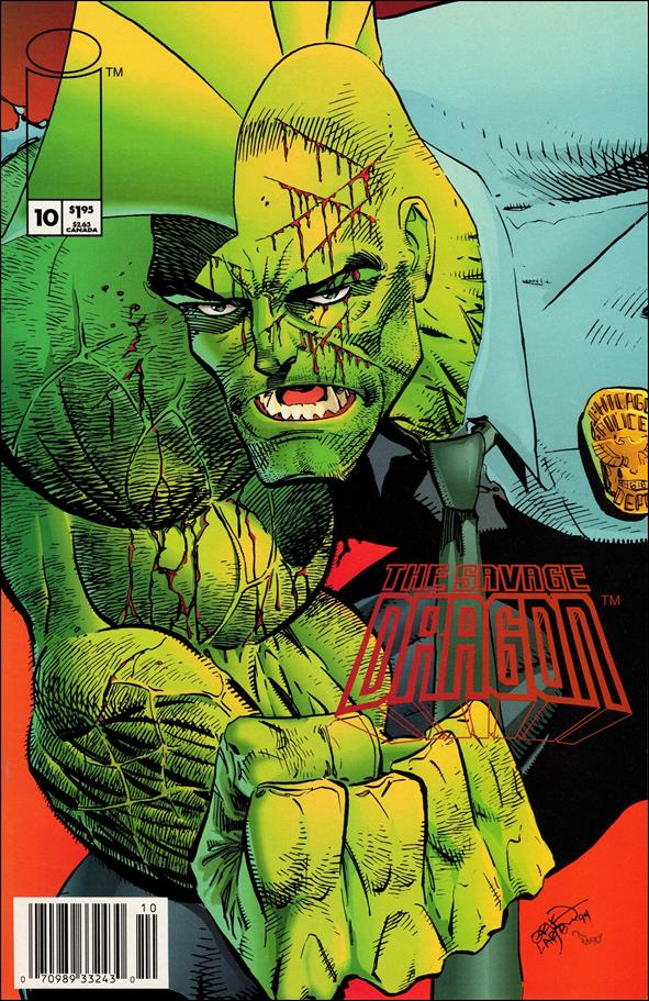 Savage Dragon (1993) issue 10-B Newsstand Edition