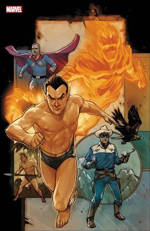 Champions (2019) issue 1-B Phil Noto Marvel 80th Anniversary Cover