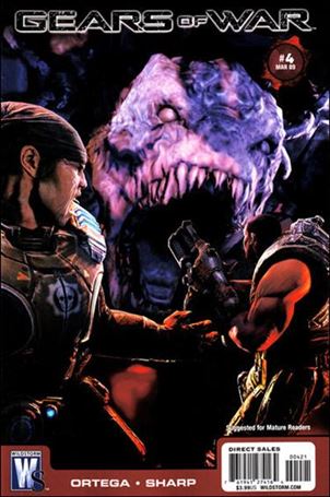 Gears of War issue 4-B Video Game 1:10 Cover