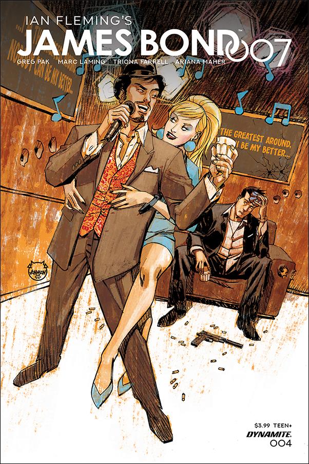 James Bond 007 issue 4 Dave Johnson Cover