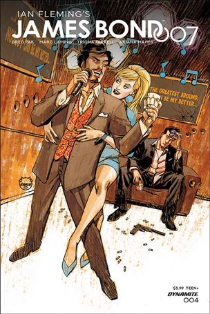 James Bond 007 issue 4 Dave Johnson Cover
