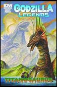 Godzilla Legends issue 3-B Bob Eggleton Cover