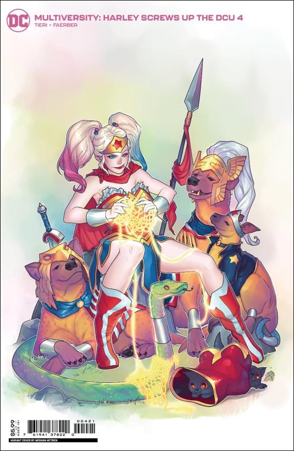 Multiversity: Harley Screws Up the DCU issue 4-B Meghan Hetrick Cardstock Cover