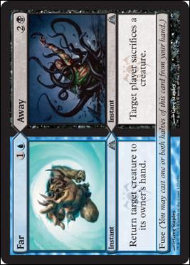 Magic the Gathering: Dragon's Maze (Base Set) card 127 Far//Away