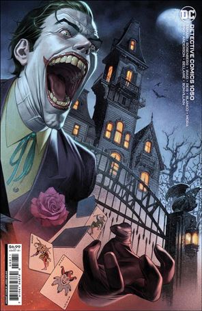 Detective Comics (1937) issue 1050-F Jorge Molina Right Side Joker Cover