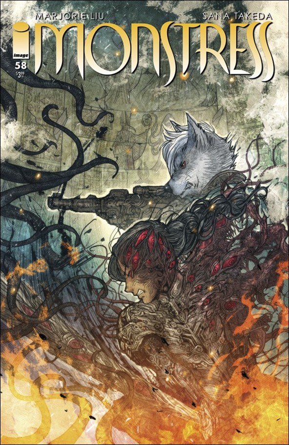 Monstress issue 58 Sana Takeda Cover