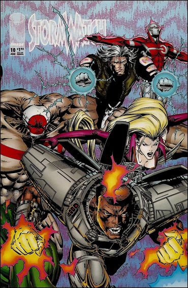 StormWatch (1993) issue 10-B Whilce Portacio "Puzzle" Cover