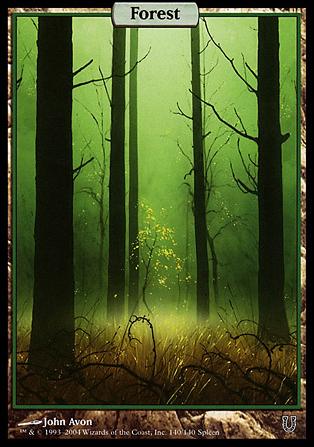 Magic the Gathering: Unhinged (Base Set) card 140 Forest