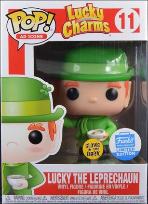 POP! Ad Icons figure 11-B Lucky the Leprechaun (Glow in the Dark)