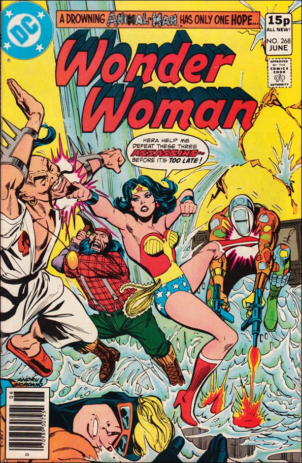 Wonder Woman (1942) issue 268-B UK Price Cover