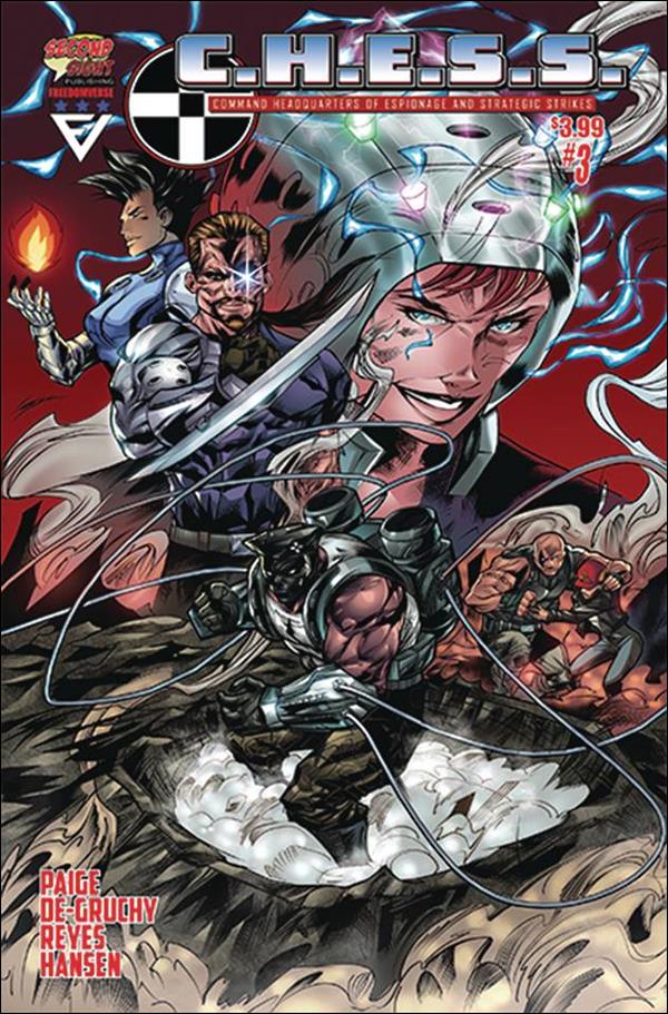 C.H.E.S.S. issue 3 Standard Cover