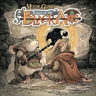 Mouse Guard: Dawn of the Black Axe issue 1-B David Petersen Cover