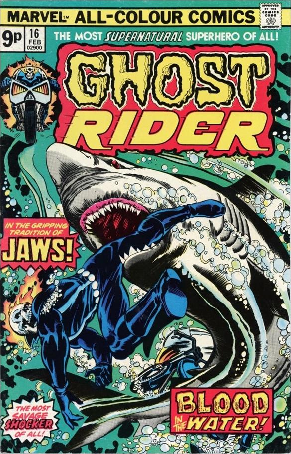 Ghost Rider (1973) issue 16-B UK Price Cover