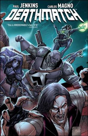Deathmatch issue 3-C Carlos Magno Right Side Cover