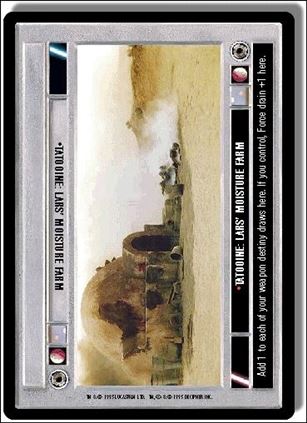 Star Wars: Premiere Limited (Base Set) card 128 Tatooine: Lars' Moisture Farm