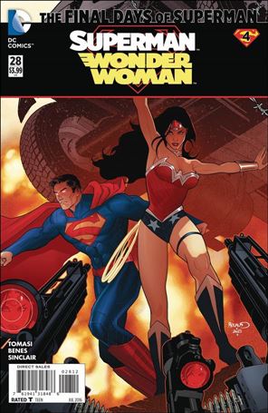 Superman/Wonder Woman issue 28-C Paul Renaud Cover (2nd Printing)