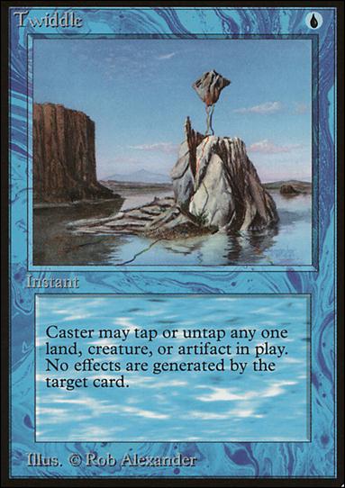 Magic the Gathering: Limited Edition Beta (Base Set) card 86 Twiddle