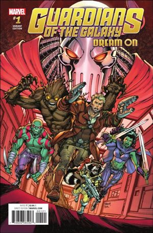 Guardians of the Galaxy: Dream On issue 1-B Todd Nauck Cover