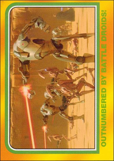Star Wars Heritage  (Base Set) card 102 Outnumbered by Battle Droids!!