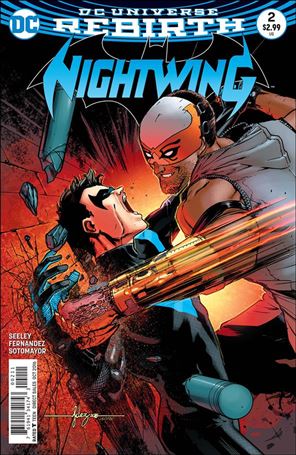 Nightwing (2016) issue 2 Javier Fernandez Cover
