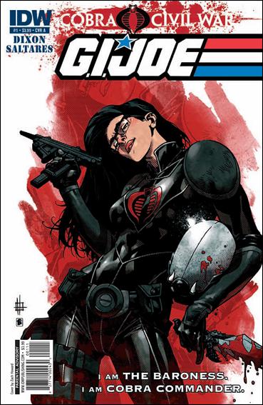 G.I. Joe (2011) issue 1 Zach Howard "Baroness" Cover