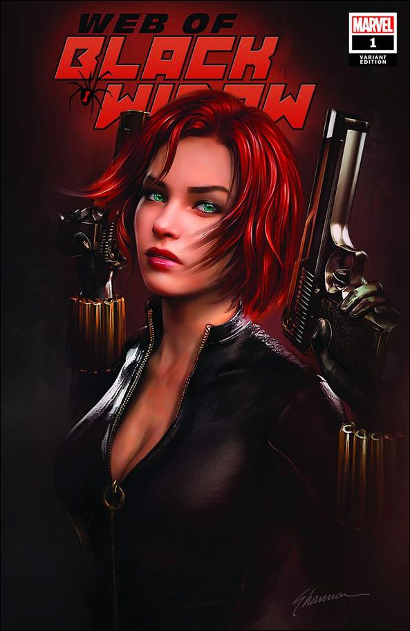 Web of Black Widow issue 1-F Shannon Maer Comic Mint Cover 1/3000