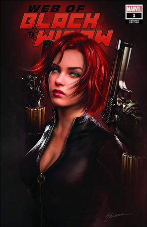 Web of Black Widow issue 1-F Shannon Maer Comic Mint Cover 1/3000