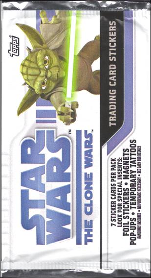 Star Wars: The Clone Wars Trading Card Stickers card 2 Sealed Pack