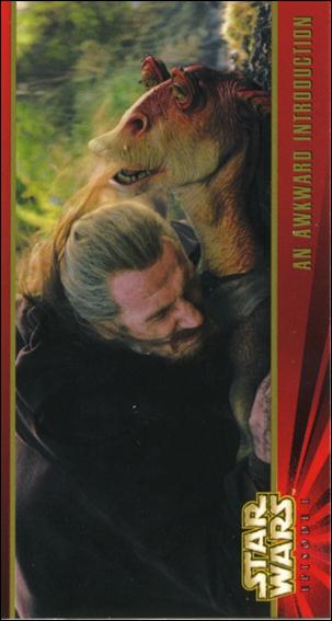 Star Wars: Episode I Widevision: Series 1 (Base Set) card 7 An Awkward Introduction