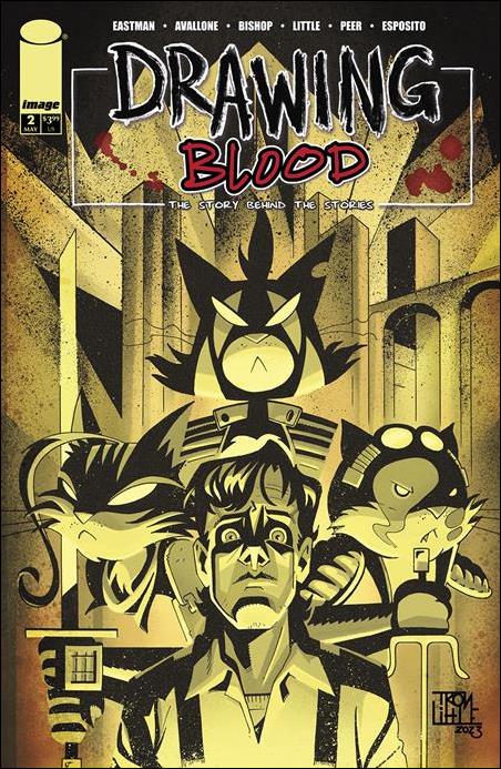 Drawing Blood (2024) issue 2-C Troy Little Cover
