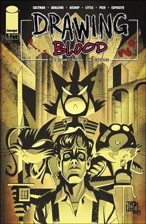 Drawing Blood (2024) issue 2-C Troy Little Cover