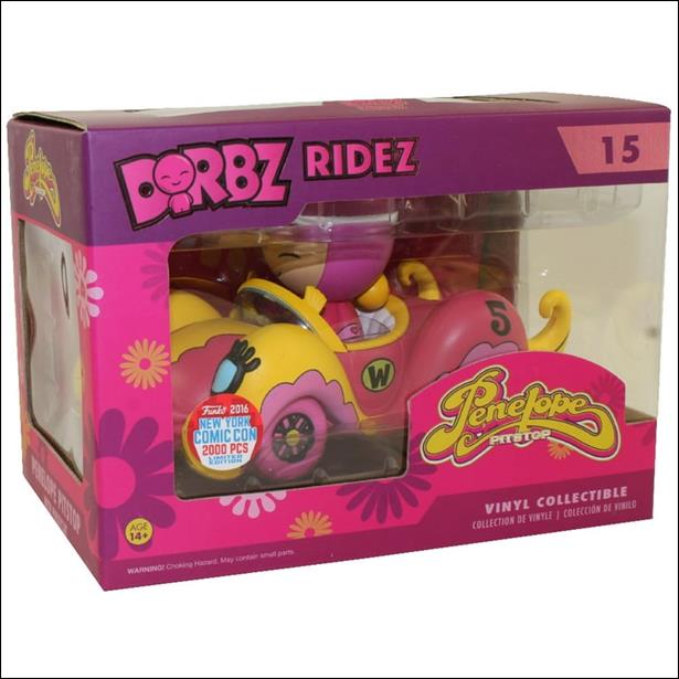 Dorbz Ridez figure 15 Penelope Pitstop & Compact Pussycat 1/2000