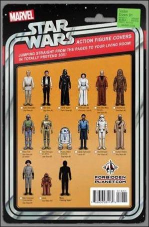 Star Wars: Vader Down issue 1-LB JTC Forbidden Planet Action Figure Checklist Cover